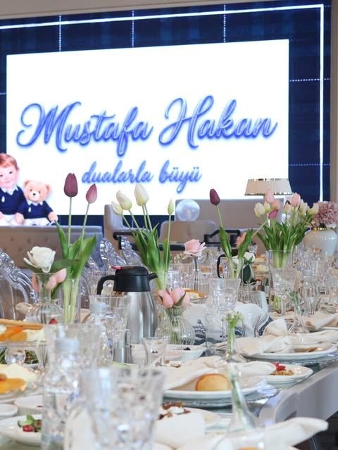 Kayseri mevlüt salonu, bebek mevlüdü masası